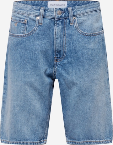 Calvin Klein Jeans Shorts in Blau: front