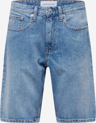 Jeans Calvin Klein Jeans pe albastru denim, Vizualizare produs