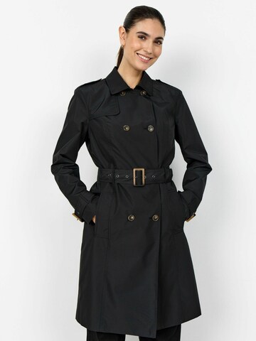 Cappotto di mezza stagione ' SC-SEVIN ' di Soyaconcept in nero: frontale