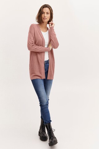 Fransa Strickjacke 'BLUME' in Pink