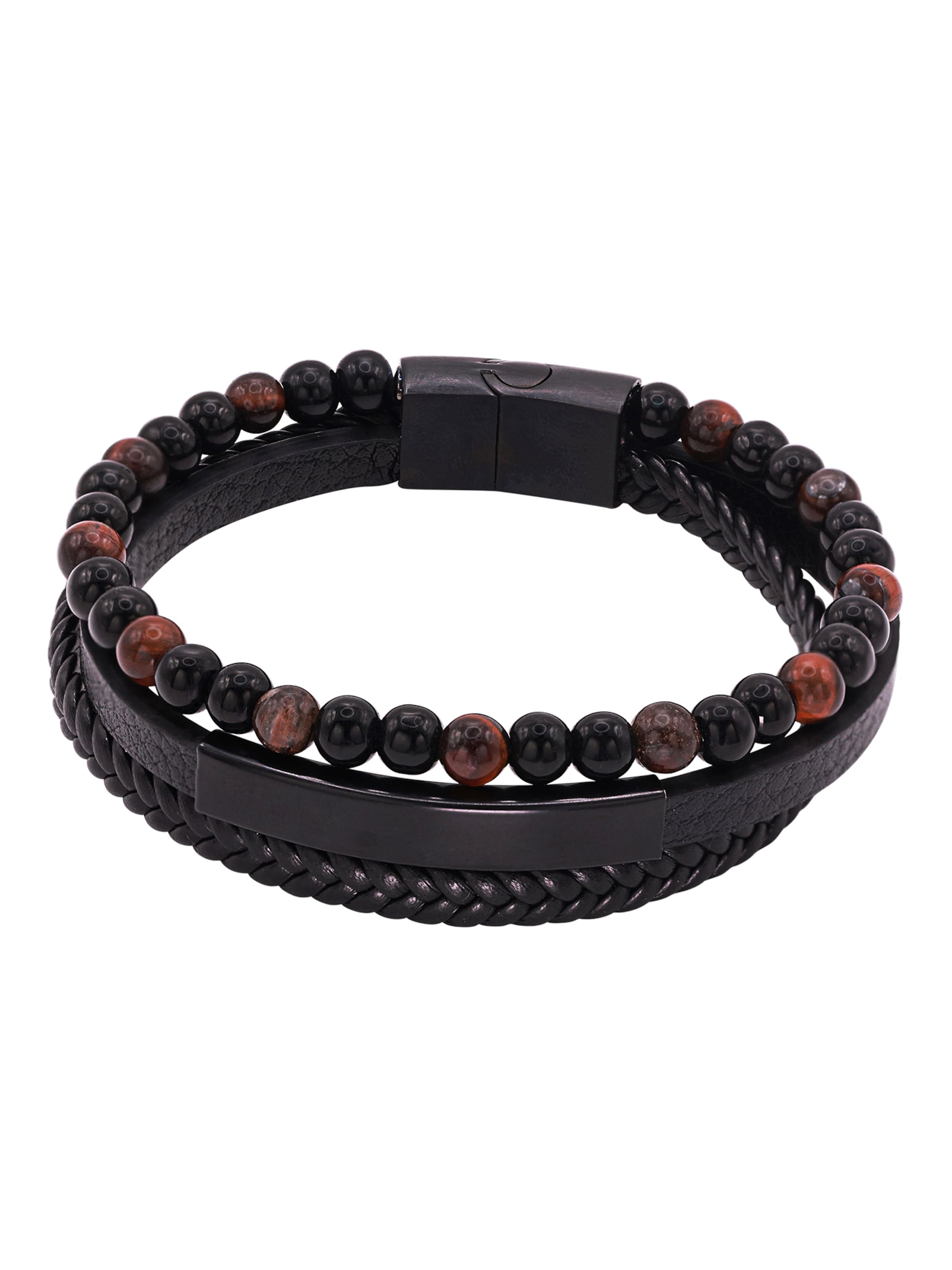 Heideman Bracelet 'Joost' in Black: front
