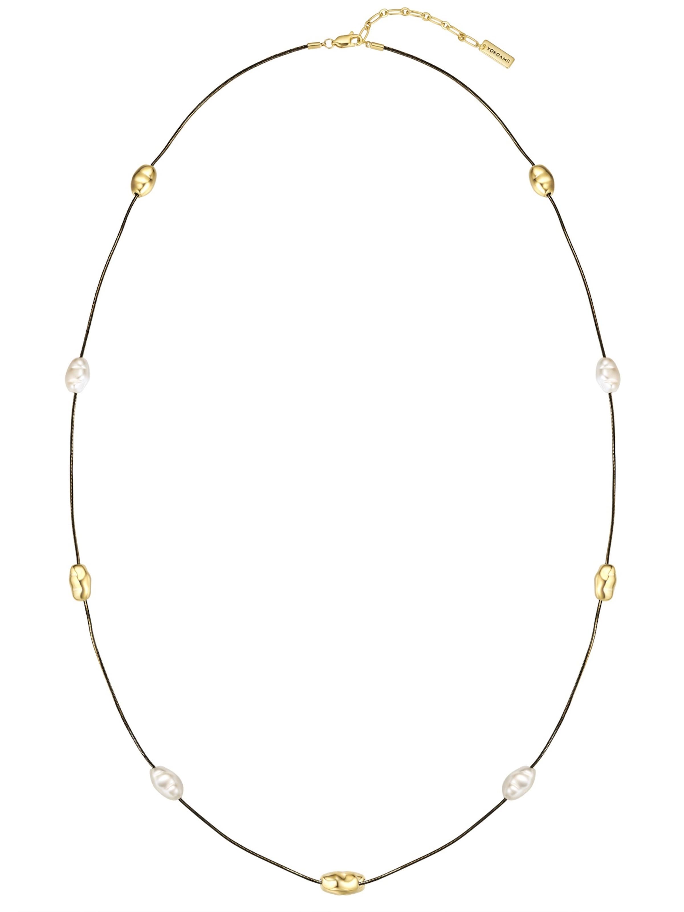 Yokoamii Necklace in Gold: front