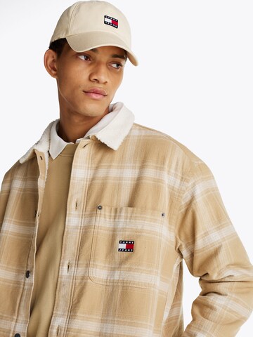Tommy Jeans Regular Fit Hemd in Beige