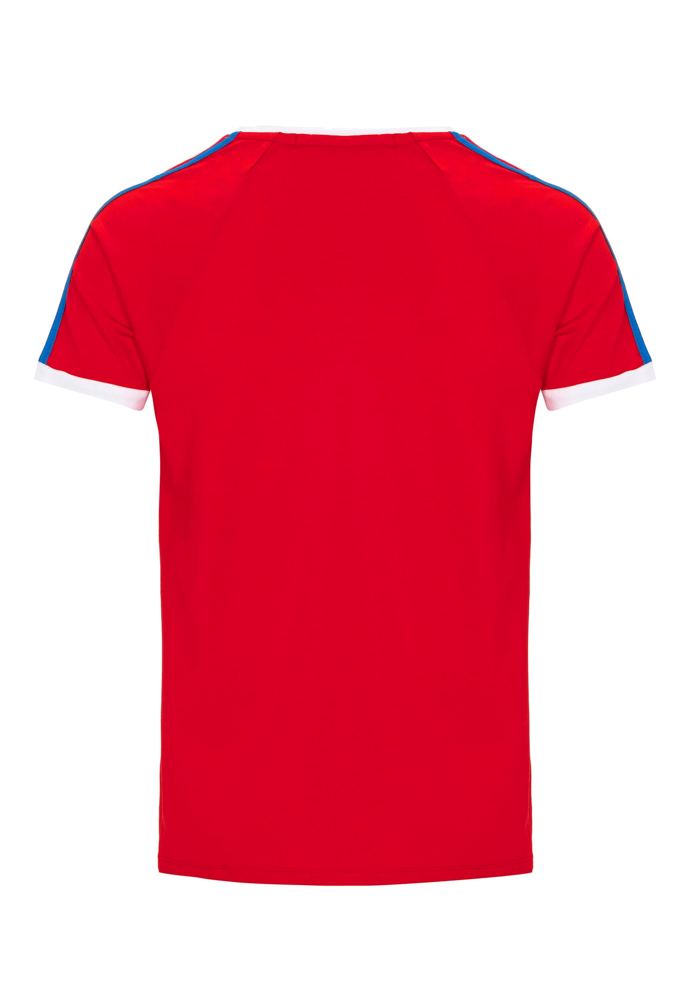 Männer Shirts Redbridge T-Shirt 'Mesa' in Rot - SC16019
