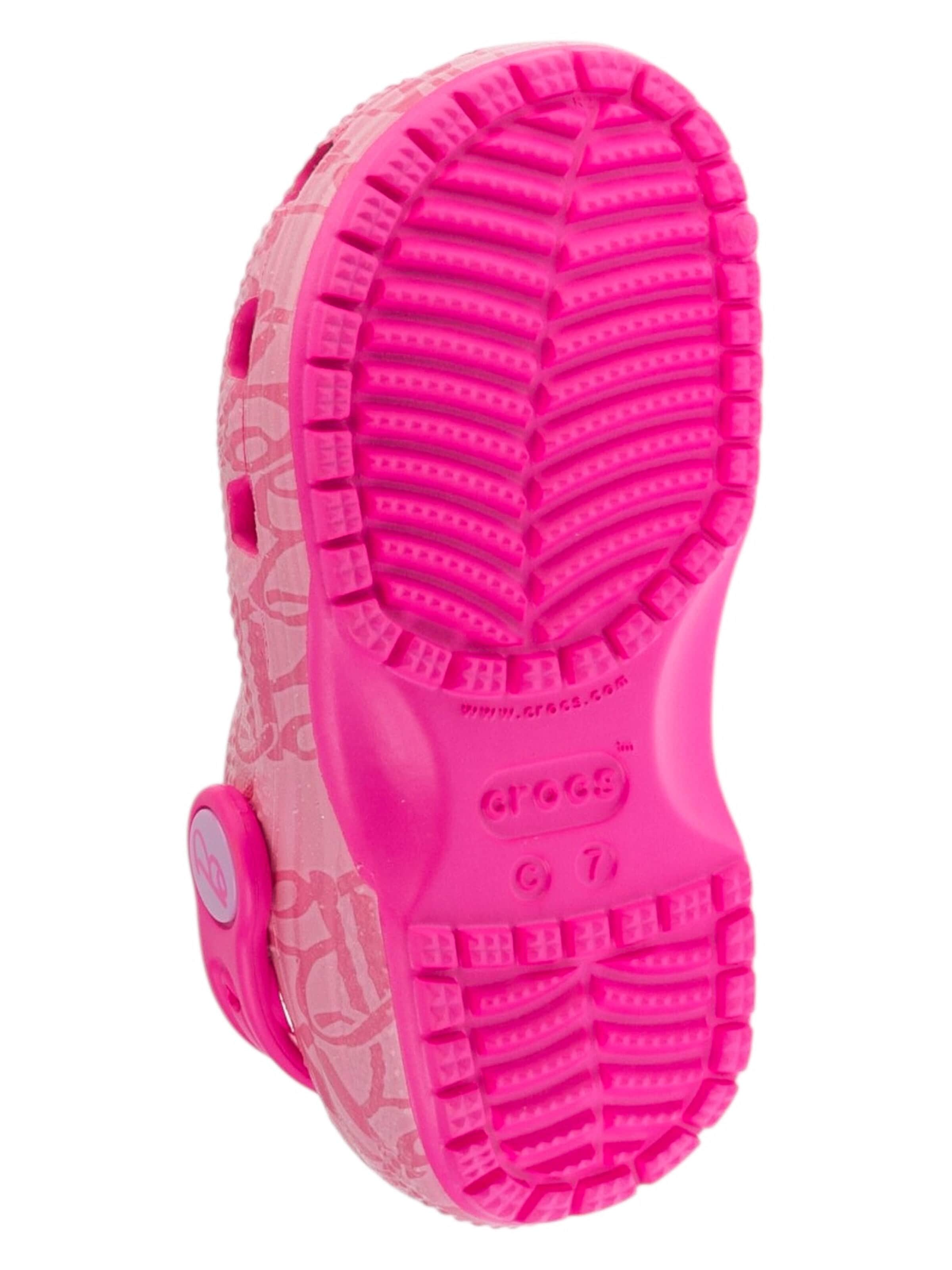 Sandales 'Crocs Classic Mattel Pink Barbie Clog T K' Crocs en rose