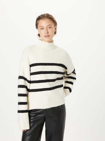 Pullover 'Felice' di ABOUT YOU in bianco: frontale