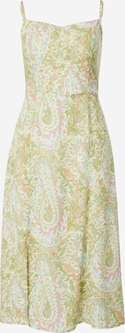 Hailys فستان صيفي بلون أخضر: الأمام