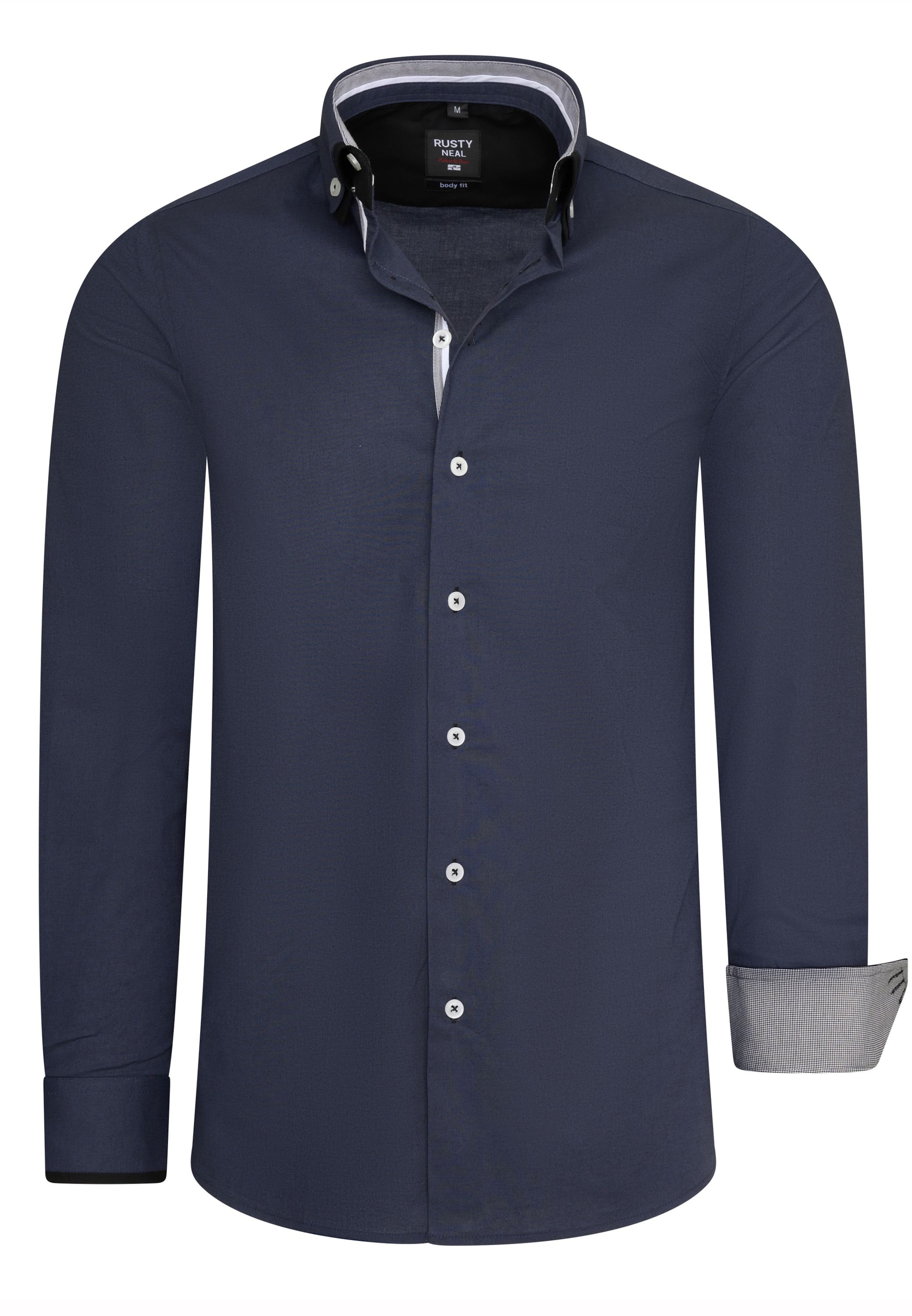 Chemise Rusty Neal en gris : devant
