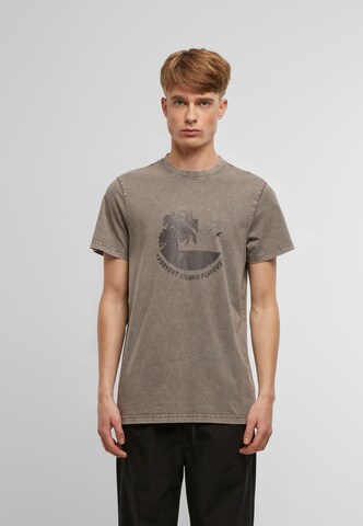 Forvert Shirt 'Sunnyvale' in Grijs: voorkant