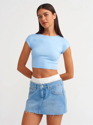 Dilvin Blouse in Blauw