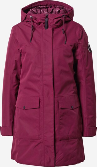 ICEPEAK Outdoor jakna 'ALPENA' u burgund, Pregled proizvoda