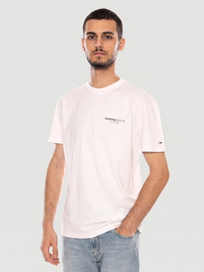 Maglietta 'TJM REG DNA GRPHC SS T EXT ANCIENT WHITE' in S TOMMY HILFIGER di colore bianco, Visualizzazione prodotti