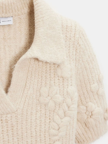 Dilvin Pullover 'Pullover'‌‌‌‌ in Beige