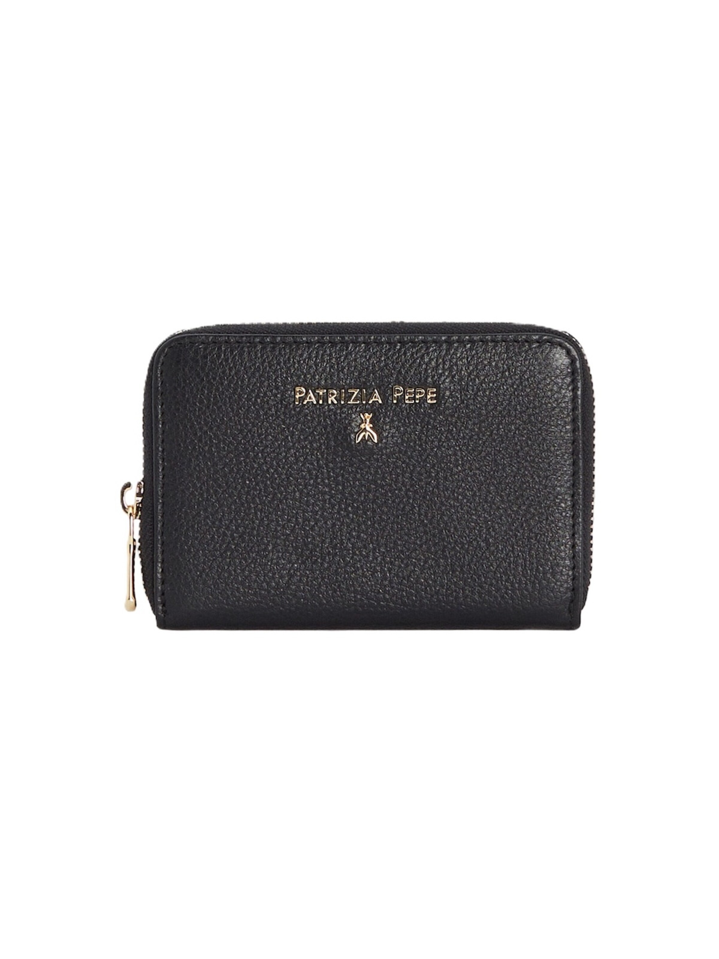 PATRIZIA PEPE Portemonnaie 'CQ8512/L001'‌‌‌‌‌‌ in Schwarz: Vorderseite