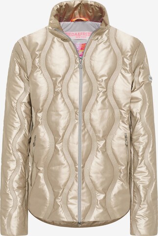 Frieda & Freddies NY Übergangsjacke 'Amba' in Beige: predná strana