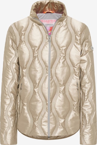 Frieda & Freddies NY Between-Season Jacket 'Amba' in Beige: front