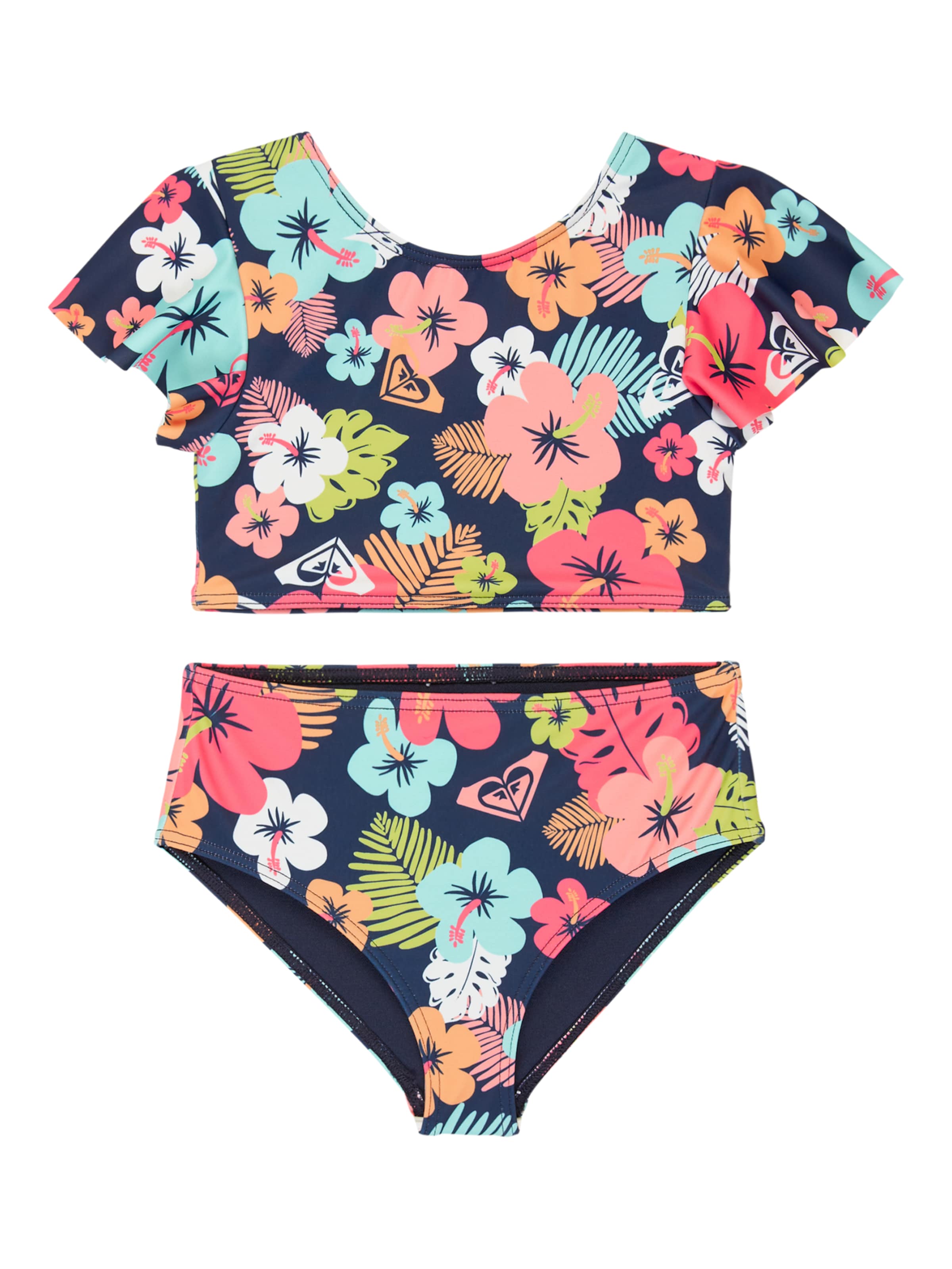 ROXY Bikini 'Morning Flower' in Blau: Vorderseite