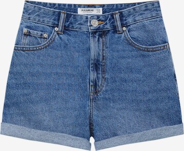 Pull&Bear Jeans in Blauw: voorkant