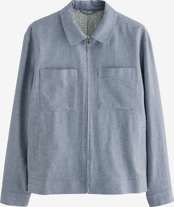 Next Jacke in Blau: Vorderseite