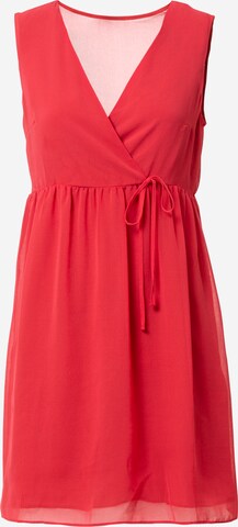 NAF NAF - Vestido de cocktail 'LAURA' em vermelho: frente