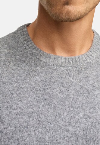 INDICODE JEANS Sweater 'INTrax' in Grey
