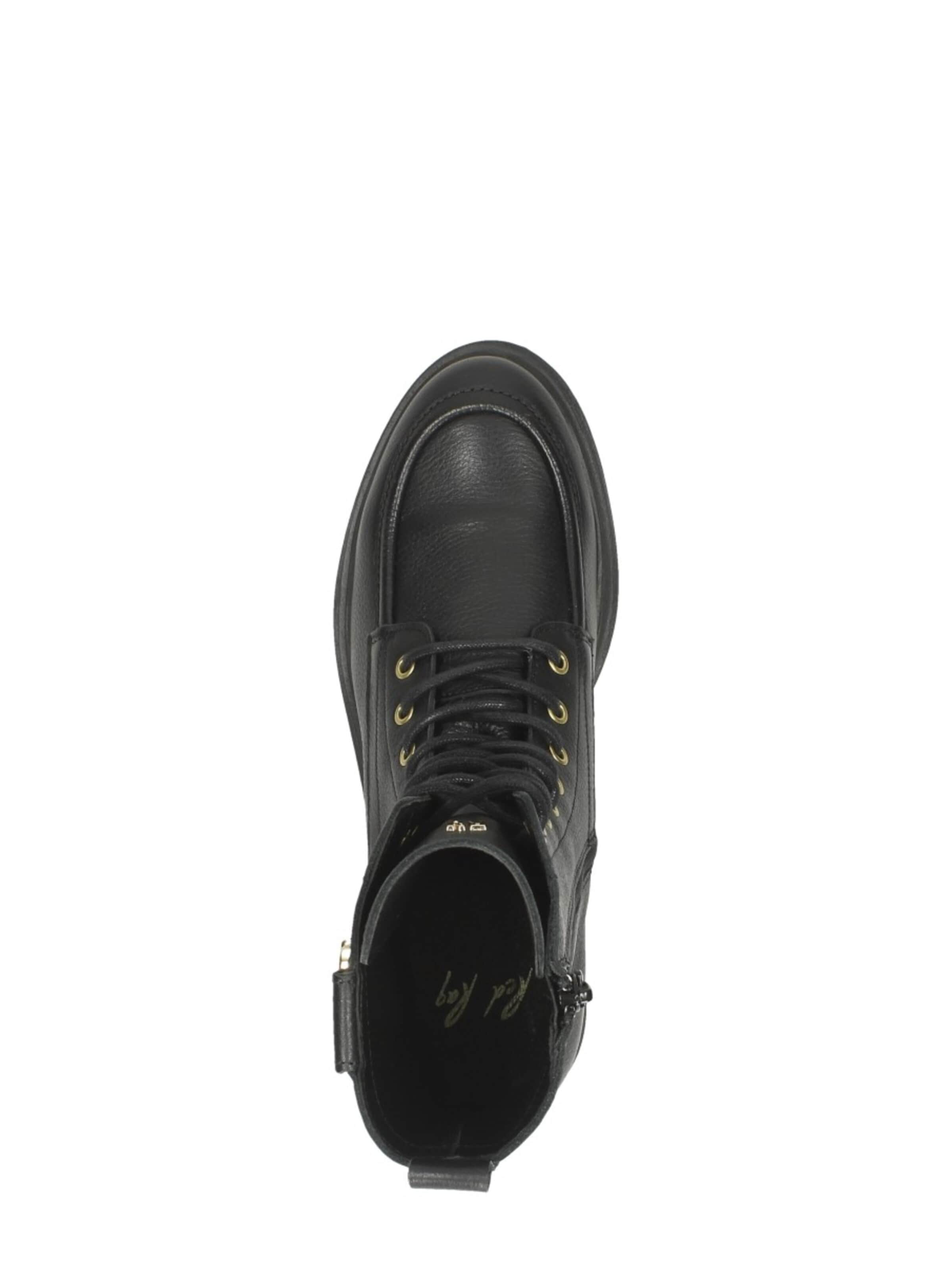 Red-Rag Boots 'Veterschoenen Hoog' in Black