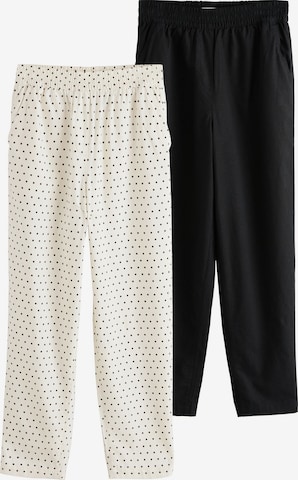 Barrel Pantalon Next en noir : devant