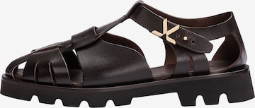 Sandales 'BREEZ' LLOYD en marron : devant