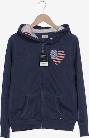 Tommy Jeans Kapuzenpullover L in Blau: predná strana