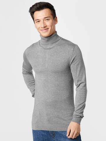 Petrol Industries Sweater in Grey: front