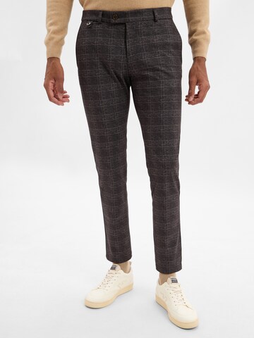 bugatti Regular Pants 'Renzo' in Black: front