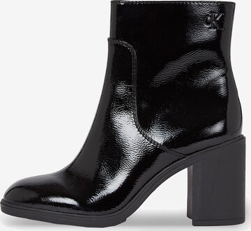 Bottines Calvin Klein Jeans en noir : devant