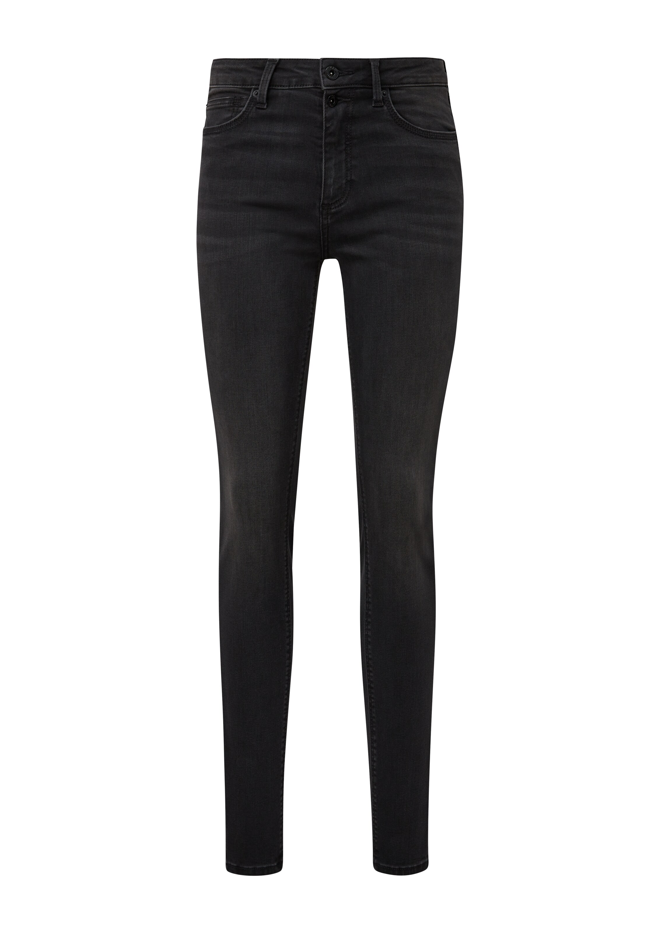 Skinny Jean 'Sadie' QS en gris : devant