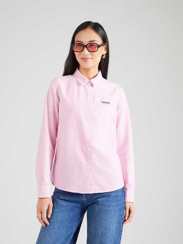 PIECES Blouse 'PCIRENE' in Wit: voorkant