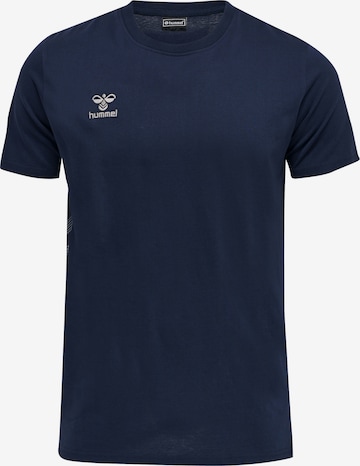 Hummel Performance Shirt 'Move' in Blue: front