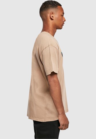 ABSOLUTE CULT Shirt 'Cars - Jackson Storm Stripes' in Brown