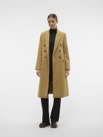 VERO MODA Overgangsfrakke i gul