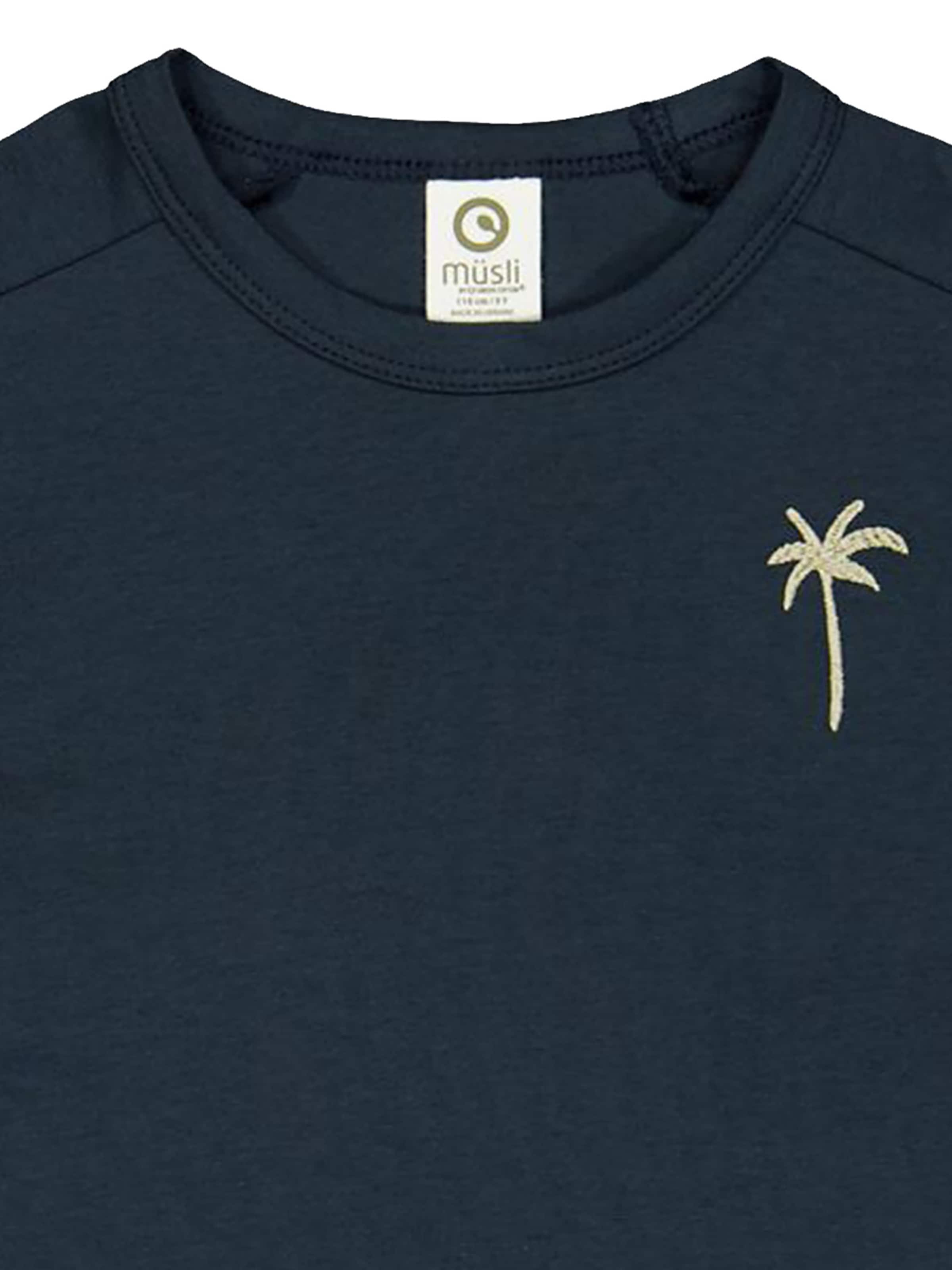 T-Shirt Müsli by GREEN COTTON en bleu