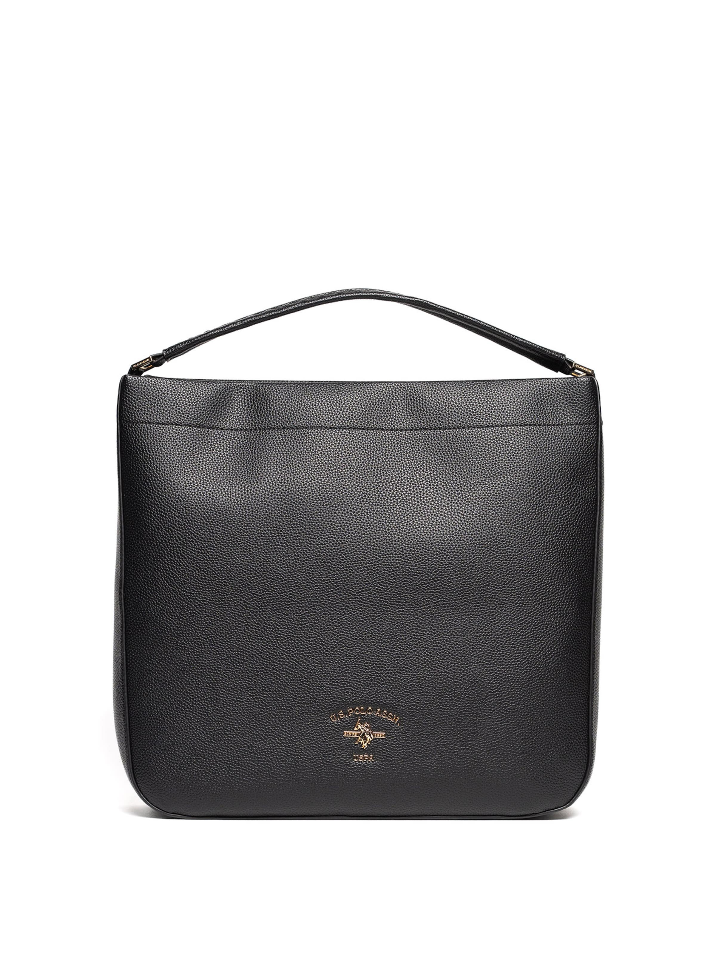 Borsa a mano di U.S. POLO ASSN. in nero: frontale