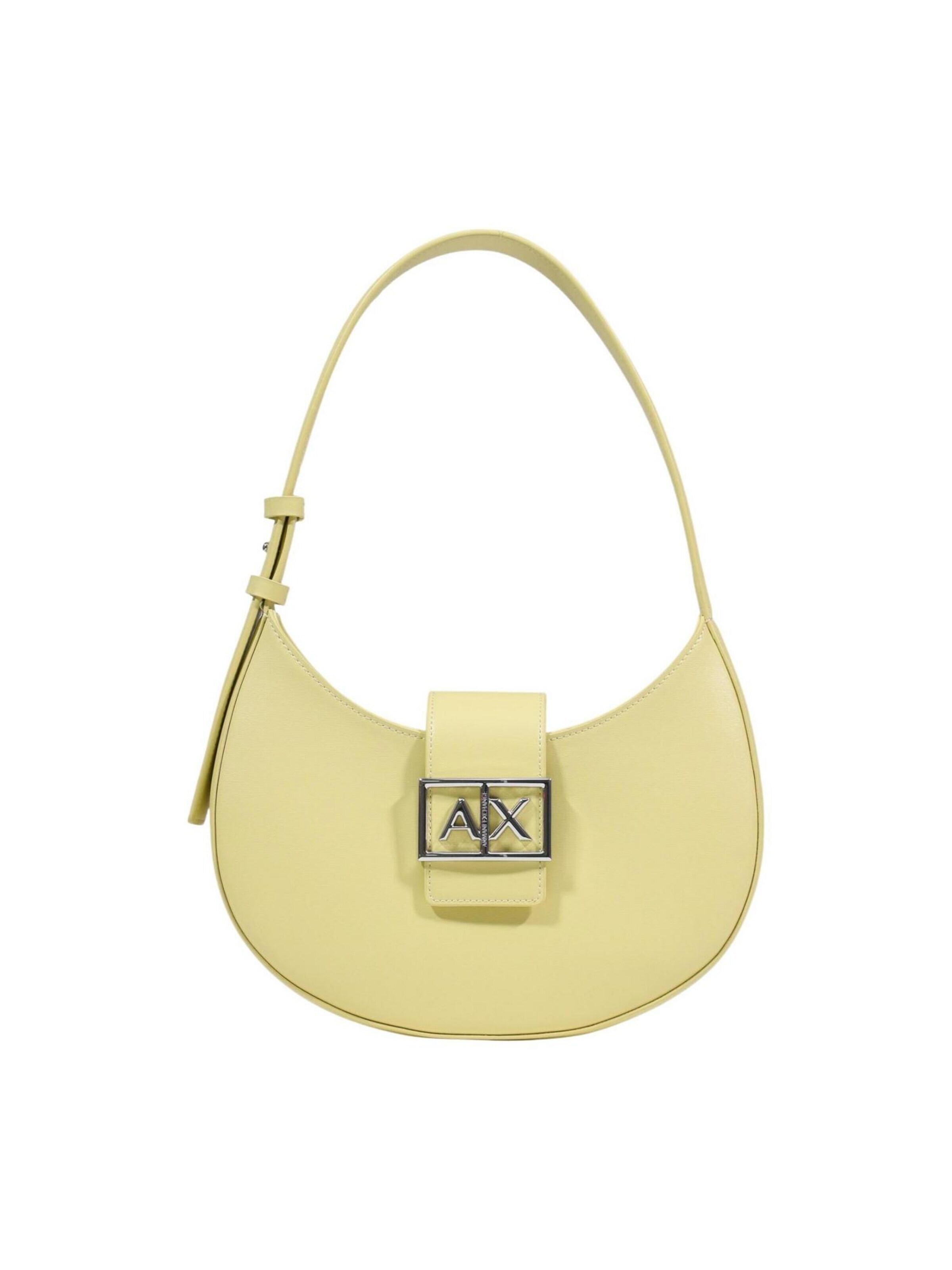 ARMANI EXCHANGE Shoulder bag in Yellow: front