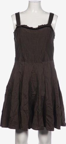 PERUVIAN CONNECTION Dress in XXL in Brown: front