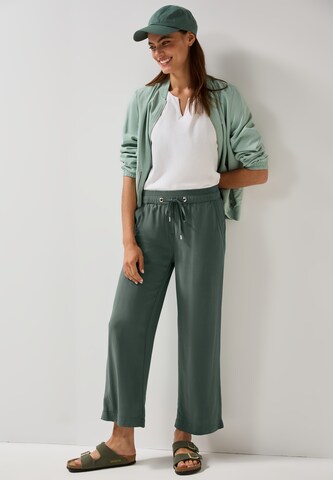 CECIL Loosefit Hose in Grün