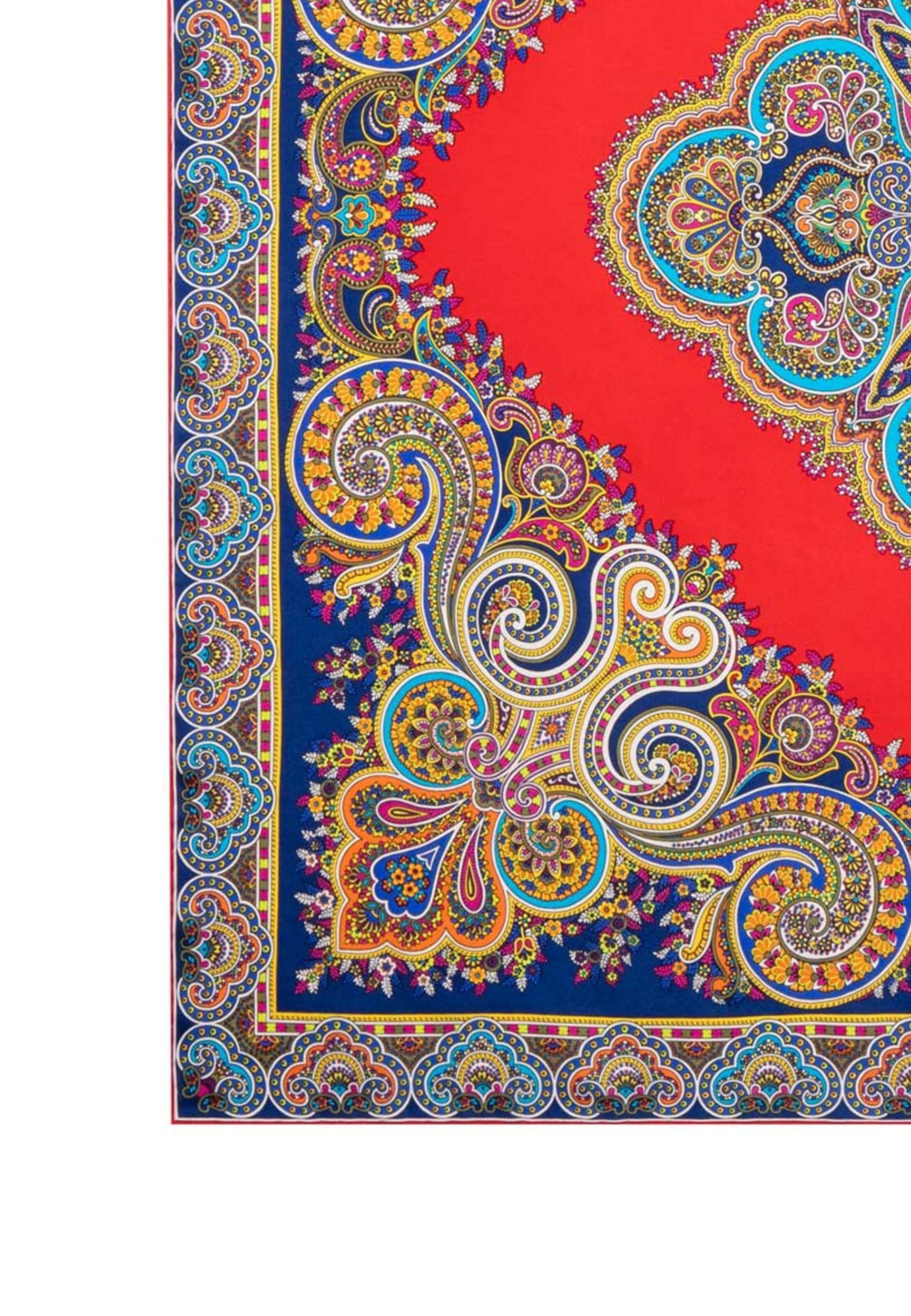 Roeckl Wrap 'SQUARE GARDEN PAISLEY' in Mixed colors