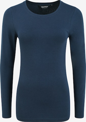 Oxmo Longsleeve 'Marie' in Blau: predná strana