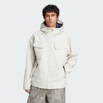 ADIDAS ORIGINALS Демисезонная куртка 'Essential' в Бежевый: спереди
