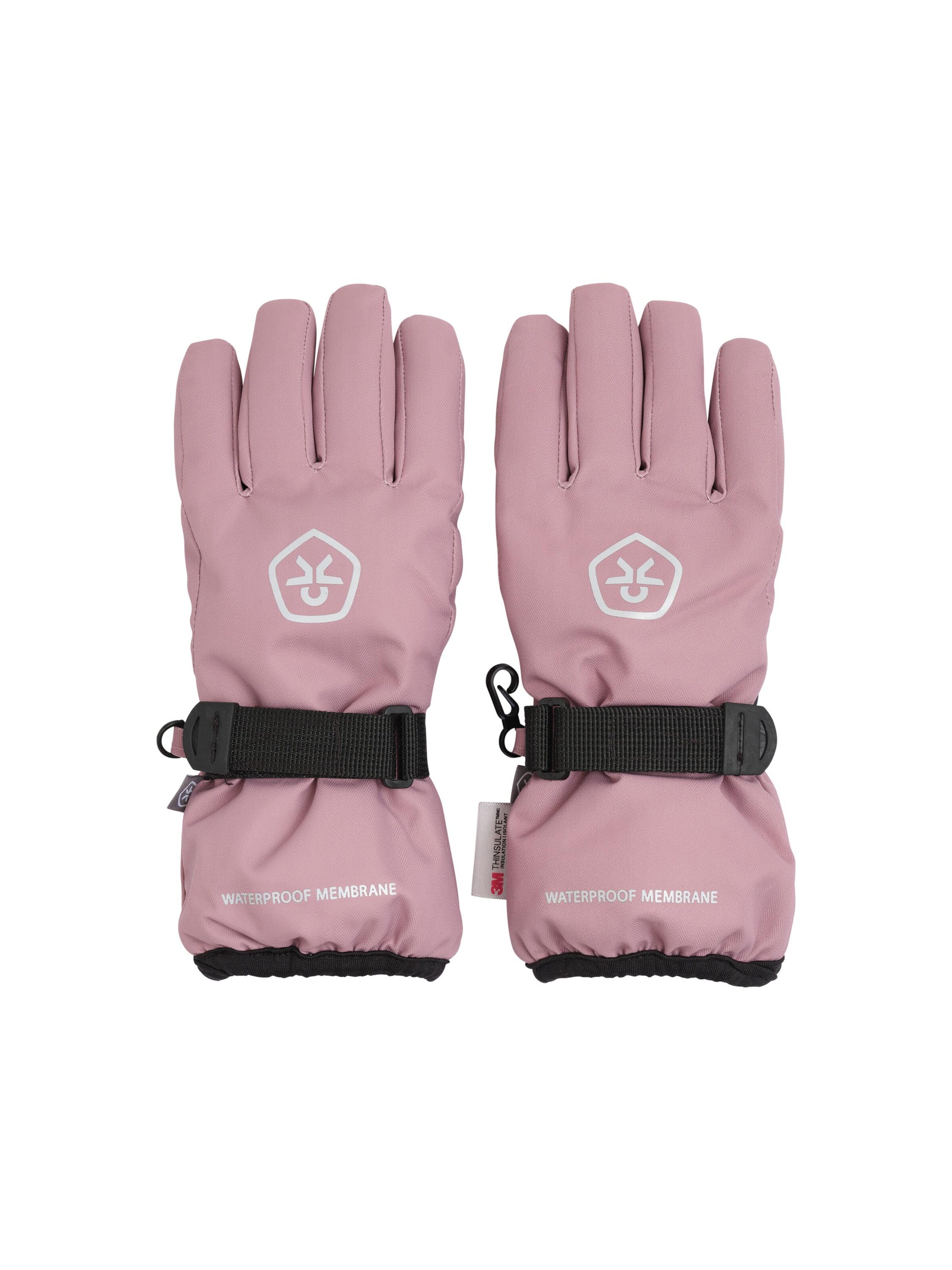 Gants COLOR KIDS en rose : devant
