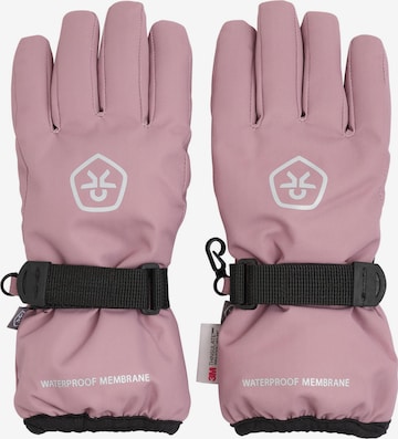 COLOR KIDS - Guantes en rosa: frente