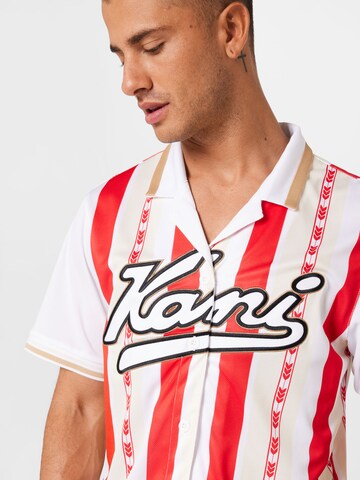 Coupe regular Chemise Karl Kani en rouge