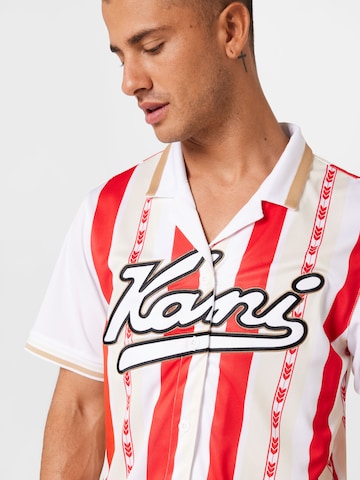 Karl Kani - Ajuste regular Camisa en rojo