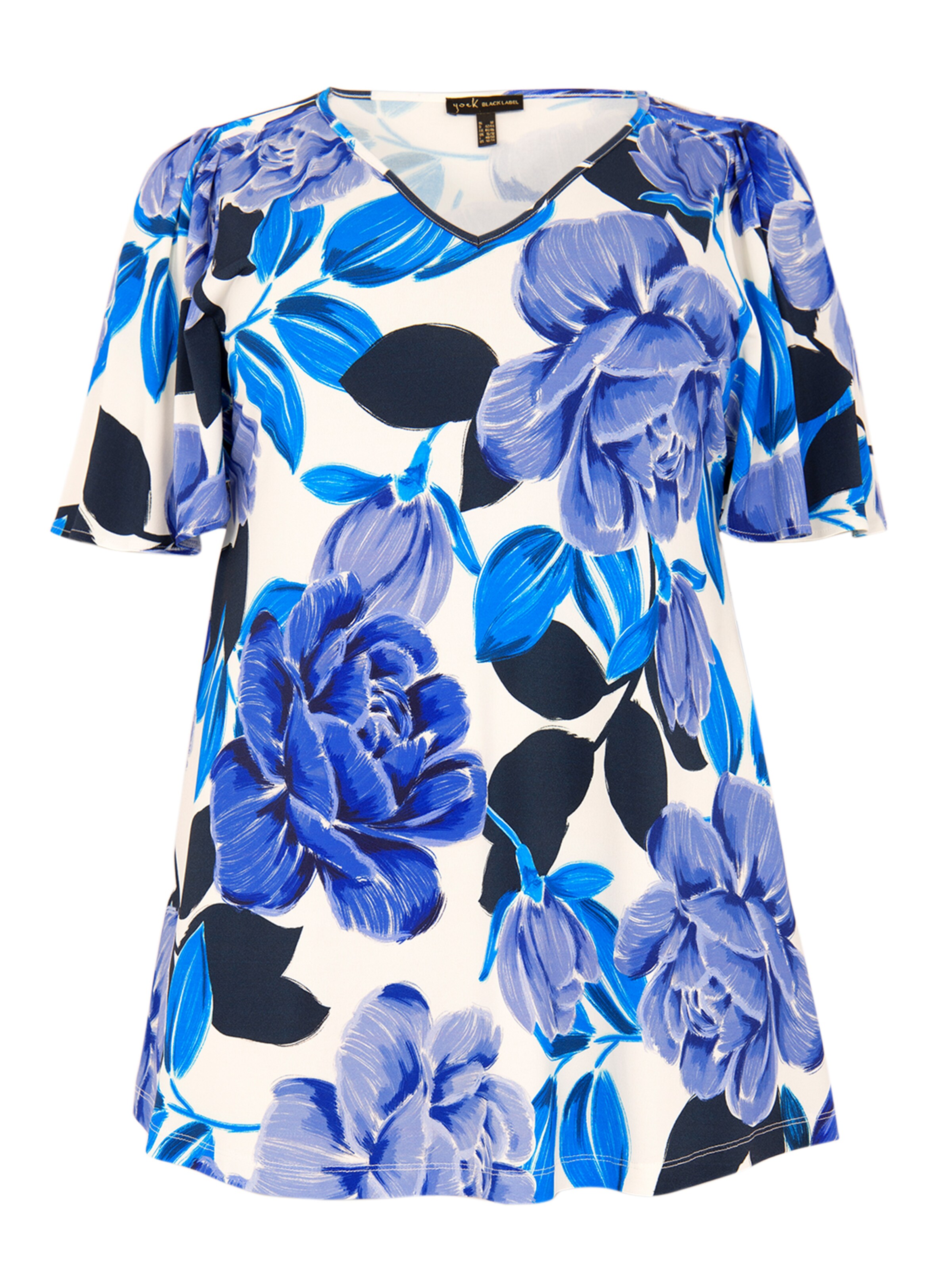 YOEK Tunika in Lila: Vorderseite